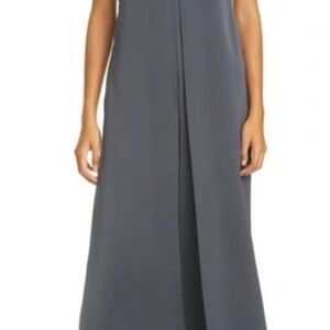 Club Monaco Satin Jumpsuit with Cape